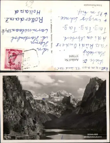 377891,Gosausee See b. Gosau m. Dachstein Bergkulisse pub Cosy S304
