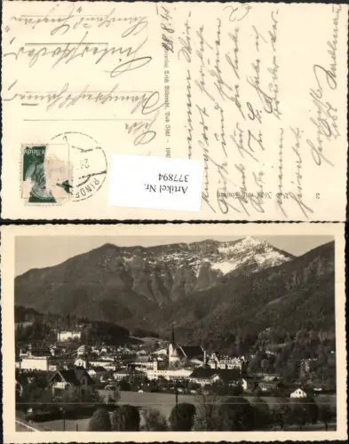 377894,Bad Ischl Totale m. Zimnitz Bergkulisse