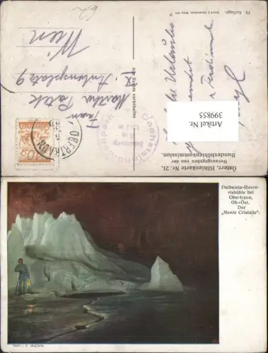 399855,Dachstein-Rieseneishöhle b. Obertraun Monte Cristallo