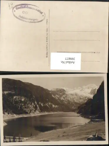 399877,Gosausee See b. Gosau m. Dachstein Bergkulisse