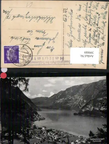 399889,Hallstatt Totale Bergkulisse