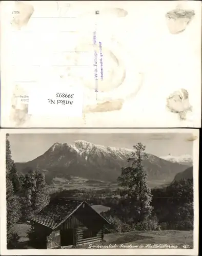 399893,Goiserertal Sarstein u. Hallstättersee b. Bad Goisern Bergkulisse