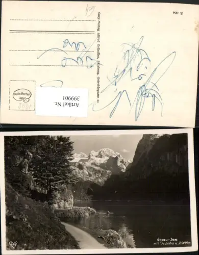 399901,Gosausee See b. Gosau m. Dachstein Bergkulisse pub Cosy