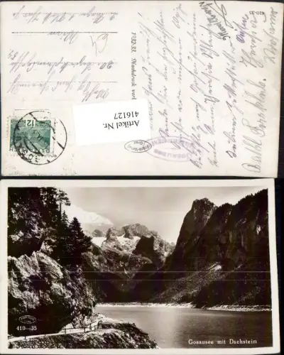 416127,Gosausee See b. Gosau m. Dachstein Bergkulisse