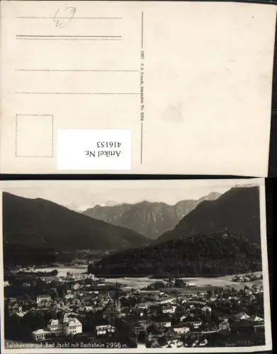 416153,Bad Ischl Totale m. Dachstein Bergkulisse