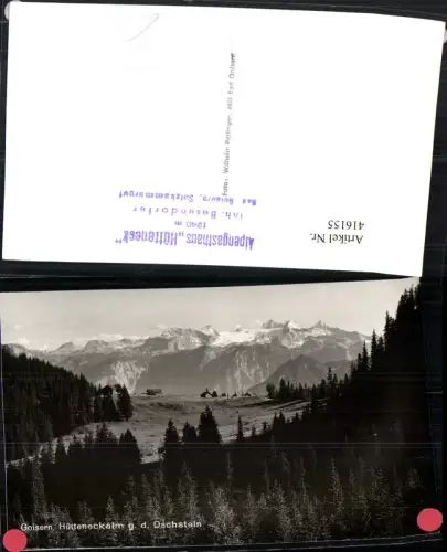 416155,Bad Goisern Hütteneckalm geg. Dachstein Bergkulisse