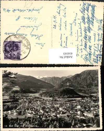 416163,Bad Ischl Totale m. Dachstein Bergkulisse