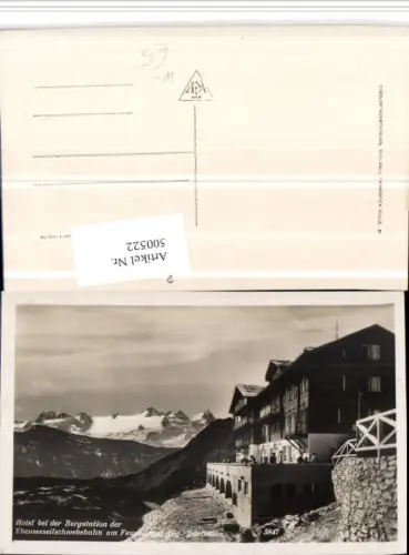 500522,Hotel am Feuerkogel b. Ebensee geg. Dachstein Bergkulisse