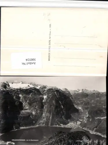 500524,Hallstättersee See b. Hallstatt geg. Dachstein Bergkulisse