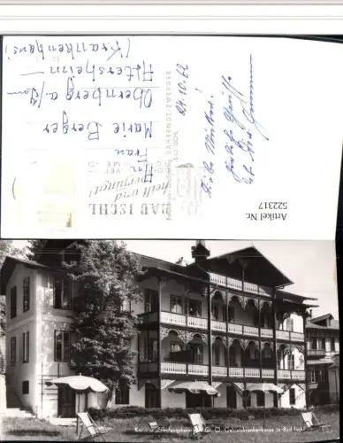 522317,Bad Ischl Kur- u. Erholungsheim der GK