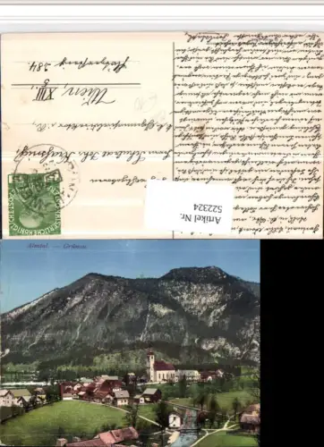 522324,Grünau im Almtal Totale Bahnpost Zug 279 nach Wels