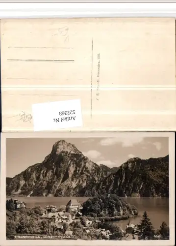 522368,Traunkirchen Totale Bergkulisse pub Brandt 5042