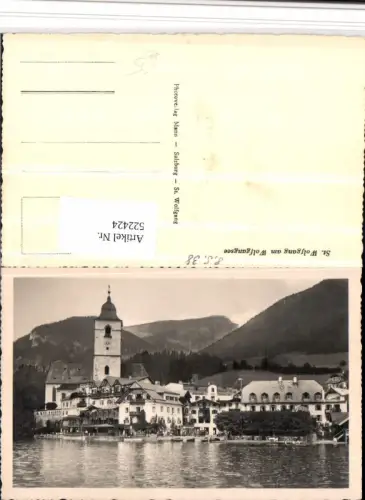 522424,St. Wolfgang am Wolfgangsee Teilansicht Kirche