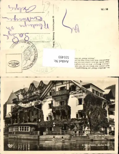 531493,St. Wolfgang am Wolfgangsee Weißes Rössl Boot pub Cosy 136