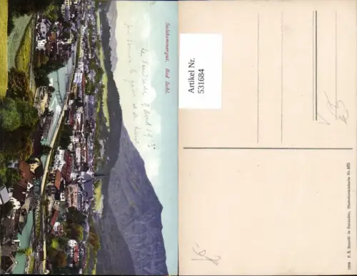 531684,tolle AK Salzkammergut Bad Ischl pub Brandt 465