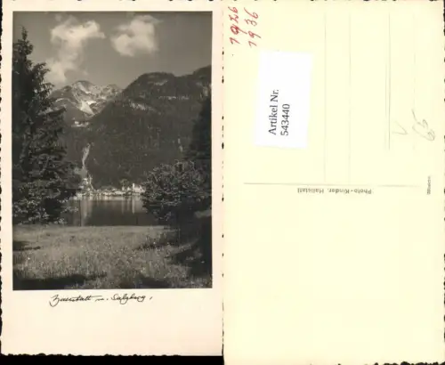 543440,tolle Foto-AK Hallstatt n. Salzberg pub Photo Kinder