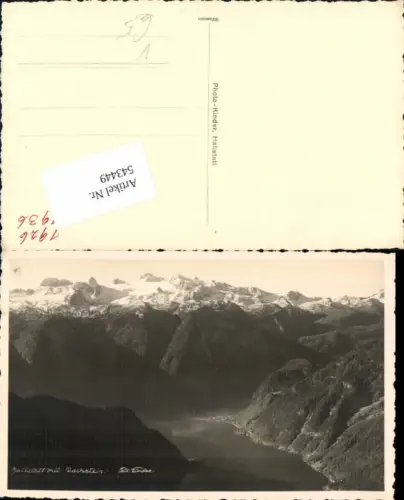 543449,tolle Foto-AK Hallstatt mit Dachstein pub Photo Kinder