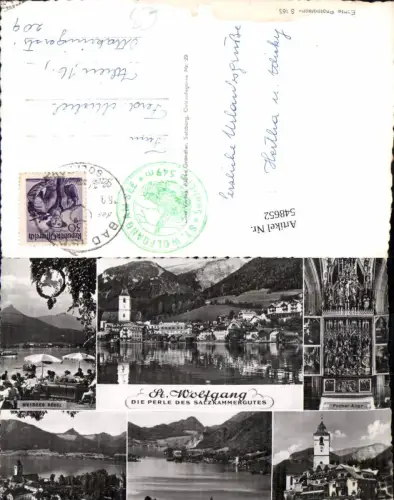 548652,St. Wolfgang am Wolfgangsee Pacher Altar Weißes Rössl pub Cosy S 163