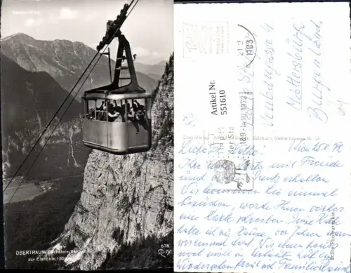 551610,Obertraun Gondel Dachstein Seilbahn pub Cosy 575