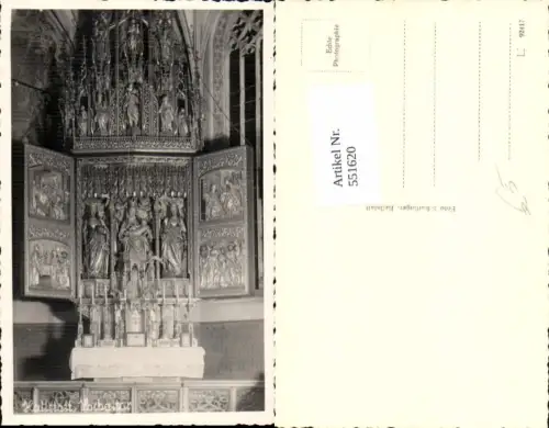 551620,Foto-AK Hallstatt Hochaltar Altar Kirche