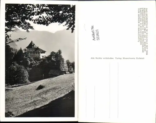 551621,Hallstatt Gräberfeld Halltal