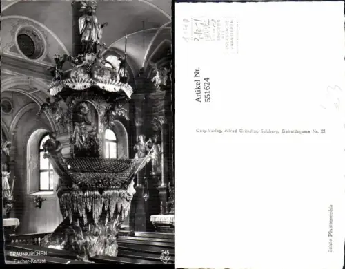 551624,Traunkirchen Fischer kanzel