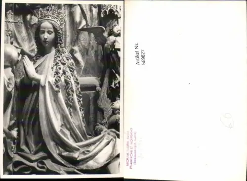 569827,Foto St Wolfgang a. Wolfgangsee Pfarrkirche Statue Maria