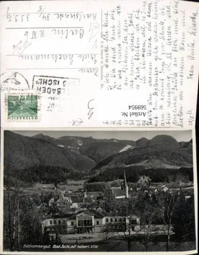 569954,Bad Ischl Kaiservilla Salzkammergut pub F. E. Brandt 4562