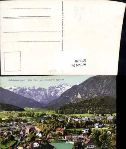 570528,Bad Ischl m. Dachstein Salzkammergut pub F. E. Brandt 904