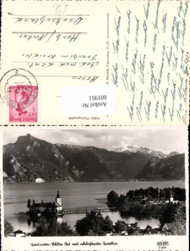 601951,Gmunden am Traunsee Schloss Ort Orth pub Brandt Z 631