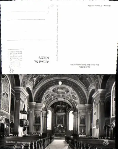 602279,Foto Ak Bad Ischl Nikolaikirche Kirche pub Cosy 765