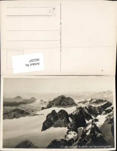 602297,Salzkammergut Ausblick v. Dachsteingipfel Hallstatt
