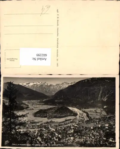 602299,Foto Ak Bad Ischl m. Dachstein