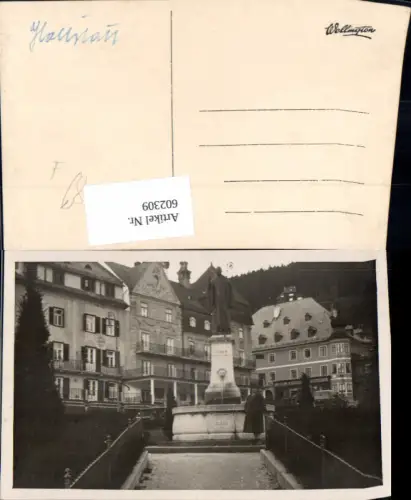 602309,Foto Ak Hallstatt Brunnen Otker