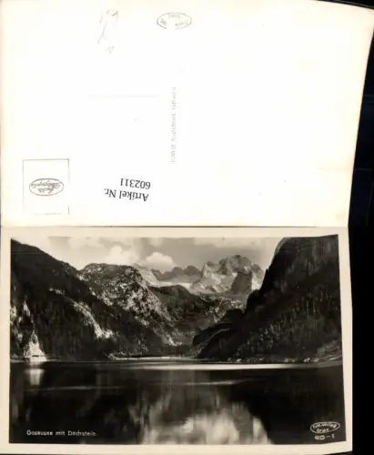 602311,Foto Ak Gosausee m. Dachstein Gosau