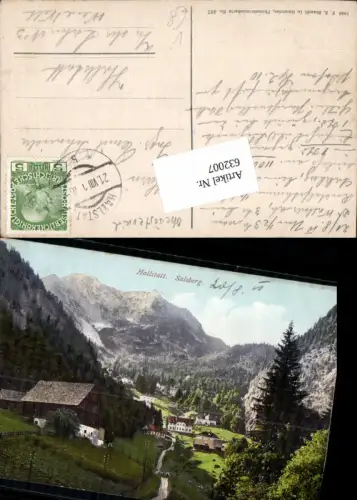 632007,Hallstatt am Hallstättersee Salzberg Bergbau pub Brandt 487