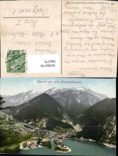 642175,Ebensee m. d. Kranabethsattel pub F. E. Brandt 860
