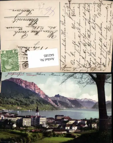 642185,Gmunden Salzkammergut pub F. E. Brandt 929