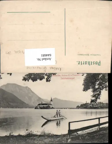 644681,Gmunden am Traunsee Schloss Orth Ort Boot Traunstein pub Stengel e Co.