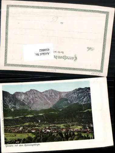 650802,Litho Goisern m.d. Ramsaugebirge pub Ottmar Zieher