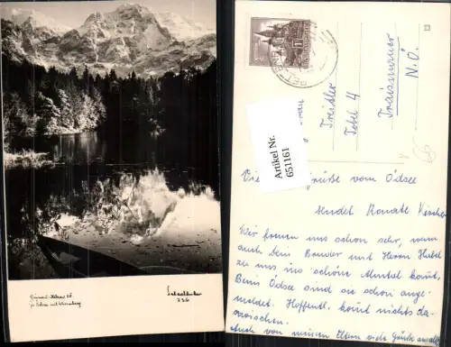 651161,Foto Ak Grünau Hetzau Gr. Ödsee m. Schermberg pub Schachhuber 236