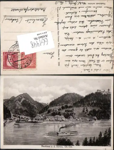 Neuhaus an der Donau Dampfer Untermühl St. Martin im Mühlkreis pub Hans Pernat