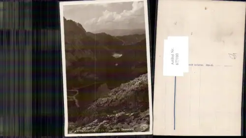 677100,Dachsteinweg b. Gosau Zwieselsee