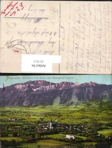 Pyhrnbahn Kirchdorf an der Krems n. Waldegg Inf. Reg. 14 pub Brandt 881