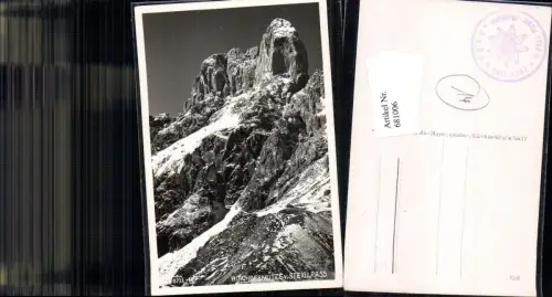 681006 Bischofsmütze Dachstein Steiglpass Gosau pub Max Mayer 873