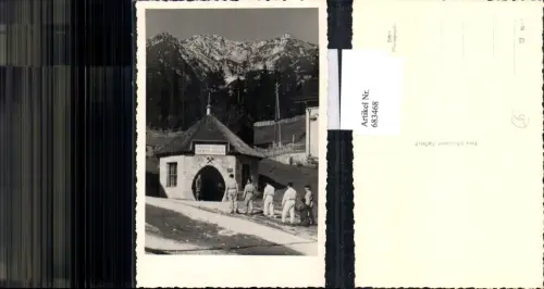683468 Hallstatt am Hallstättersee Bergbau Kaiserin Katharina Theresia Stollen
