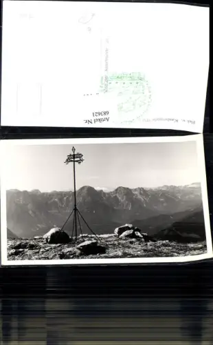 683621 Kasberg Kasberggipfel b. Grünau im Almtal Gipfelkreuz