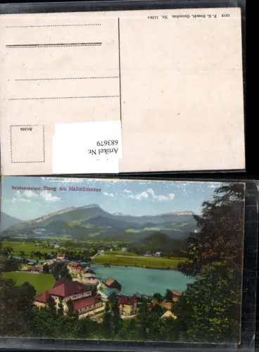 683679 Salzkammergut Steeg am Hallstättersee Hallstatt pub Brandt 1134 c