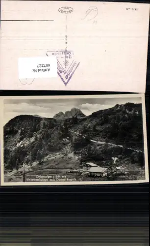 687227 Zwieselalpe Unterkunftshaus Donnerkogel Gosau