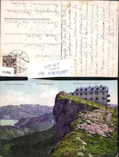 694009 Salzkammergut Schafberg St. Wolfgang pub Brandt 1029 gel Bucheben Rauris